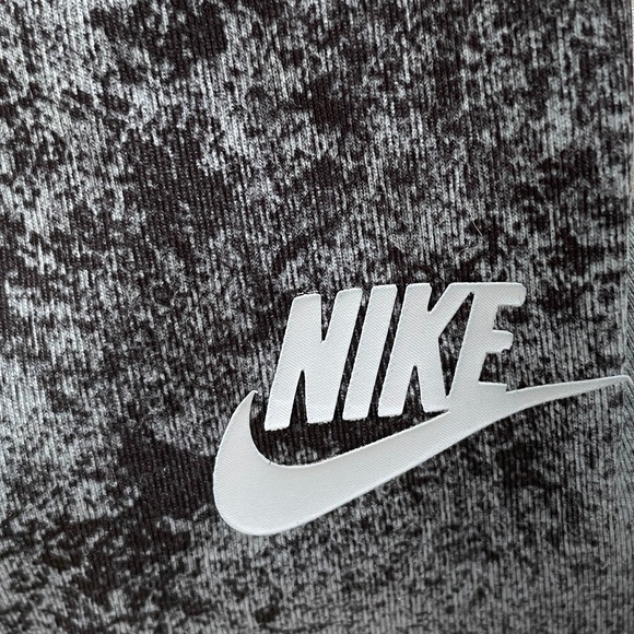 Nike Tie Dye Leggings Dri-Fit Athletic Running Blue Gray Stretchy - Picture 5 of 10